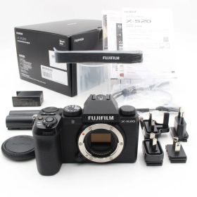 ショット数8 試し撮りのみ 【ほぼ新品】 FUJIFILM 富士フイルム X-S20 ボディ ミラーレス一眼カメラ 元箱付属品付き 92018