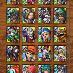 ドラクエタクト 魔ピサロ4凸 ロト完凸など、