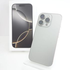 【SIMフリー】iPhone16 Pro 512GB ナチュラルチタニウム 電池100％ 楽天版