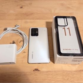 シャオミ(Xiaomi)のXiaomi 11T Pro 本体 SIMフリー ムーンライトホワイト(スマートフォン本体)
