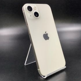 アップル(Apple)の【全額返金保証】【最速発送】Apple iPhone iPhone 13 512GB スターライト SIMフリー 動作確認済(スマートフォン本体)