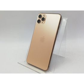 【中古】Apple docomo 【SIMロック解除済み】 iPhone 11 Pro Max 256GB ゴールド MWHL2J/A【大宮東口】保証期間１ヶ月【ランクC】