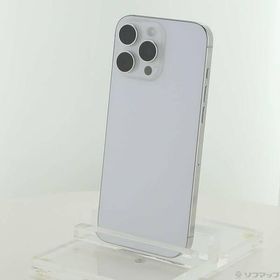 〔中古〕Apple(アップル) iPhone16 Pro Max 256GB ホワイトチタニウム MYWH3J／A SIMフリー〔377-ud〕