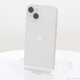 〔中古品〕 iPhone14 128GB スターライト MPUQ3J／A SIMフリー【262】