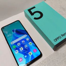 OPPO Reno 5 (SIMフリー端末) シルバーブラック 本体