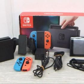 中古 Nintendo Switch 【Joy-Con (L) ネオンブルー