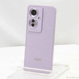 〔中古品〕 OPPO Reno11 A 128GB コーラルパープル CPH2603 SIMフリー【377】