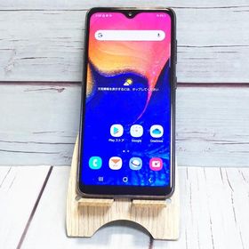 au Galaxy A20 SCV46 Black 本体 白ロム SIMロック解除済み SIMフリー 390198