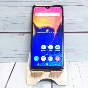 au Galaxy A20 SCV46 Black 本体 白ロム SIMロック解除済み SIMフリー B388416