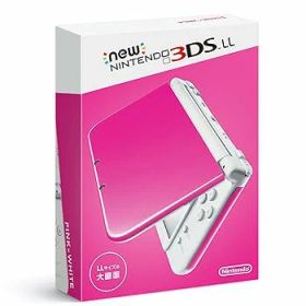 【中古】Newニンテンドー3DS LL ピンク×ホワイト【メーカー生産終了】
