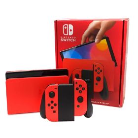 ニンテンドー『Nintendo Switch 有機ELモデル マリオレッド』HEG-S-RAAAA ゲーム機本体 1週間保証【中古】