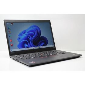 ノートパソコン 中古 Windows11 Lenovo ThinkPad X395 Ryzen 5 PRO 3500U メモリ8GB SSD256GB WPS offce搭載 カメラ 13.3インチ