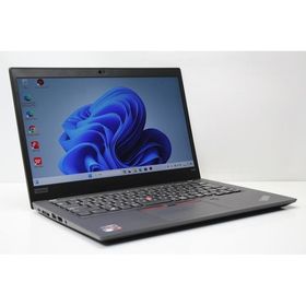 ノートパソコン 中古 Windows11 Lenovo ThinkPad X395 Ryzen 5 PRO 3500U メモリ8GB SSD256GB WPS offce搭載 カメラ 13.3インチ