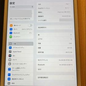 Apple iPad mini wifiモデル (第5世代)カバー付き