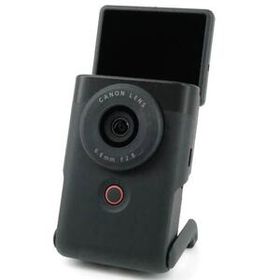 【ブラックフライデー！ポイント３倍！11/25-11/30！】【中古】CANON製 Vlogカメラ PowerShot V10 ブラック 元箱あり [管理:1050027028]