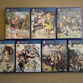 PS4【美品7本セット】ルルアのアトリエ/リディー&スールのアトリエ/フィリスのアトリエ/ソフィーのアトリエ1.2/ライザのアトリエ1.2