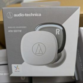 オーディオテクニカ ワイヤレスイヤホン ATH-SQ1TW WH ホワイト1個