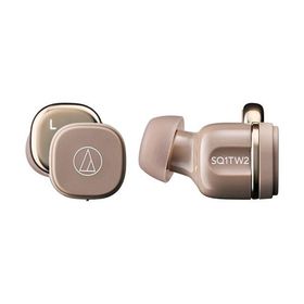 オーディオテクニカ 完全ワイヤレス Bluetoothイヤホン(カフェラテ) audio-technica ATH-SQ1TW2-CA 返品種別A