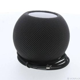 〔中古〕Apple(アップル) HomePod mini スペースグレイ MY5G2J／A〔348-ud〕