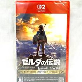 【 未開封 】 Switch２ ゼルダの伝説 ブレスオブザワイルド シュリンク付き ゲームソフト ISSM5104S