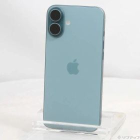 〔中古品〕 iPhone16 Plus 256GB ティール MXVL3J／A SIMフリー【258】