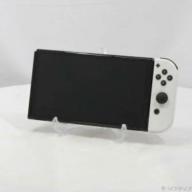 【中古】Nintendo(任天堂) Nintendo Switch 有機ELモデル Joy-Con(L)／(R) ホワイト 【269-ud】