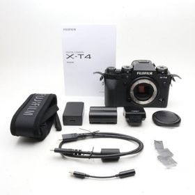 富士フイルム(FUJIFILM) ミラーレス一眼カメラ X-T4ボディ ブラック X-T4-B
