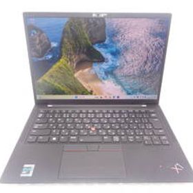 i5第11世代 Lenovo ThinkPad X1 Carbon Gen9/i5-1135G7 2.4Ghz/8GB/SSD 256GB/カメラ/Wi-Fi6/BLUETOOTH/14インチ/Windows11 中古動作品 01
