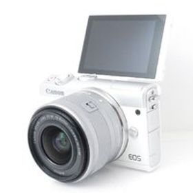 【美品】Canon キヤノン EOS M100 ホワイト レンズキット m000045