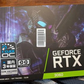 ★【状態良】玄人志向 NVIDIA Geforce RTX 3060 12GB