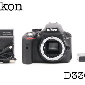 ■完動品 Nikon D3300 ボディ デジタル一眼レフ ショット数3875