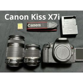 Canon EOS Kiss X7i ダブルズームレンズセット(デジタル一眼)
