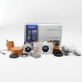 美品 OLYMPUS オリンパス PEN Lite E-PL7 / M.ZUIKO DIGITAL 14-42mm F3.5-5.6 元箱あり レンズキット #AA6710