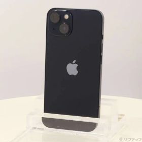 〔中古品〕 iPhone13 128GB ミッドナイト MLNC3J／A SIMフリー【198】