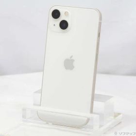 〔中古品〕 iPhone13 128GB スターライト MLND3J／A SIMフリー【352】