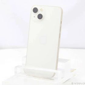〔中古品〕 iPhone13 128GB スターライト MLND3J／A SIMフリー【348】