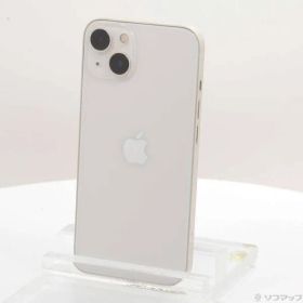 〔中古品〕 iPhone13 128GB スターライト MLND3J／A SIMフリー【305】