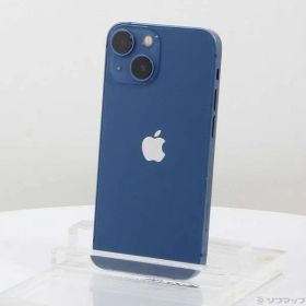 〔中古品〕 iPhone13 mini 128GB ブルー MLJH3J／A SIMフリー【247】