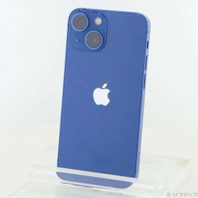 〔中古品〕 iPhone13 mini 256GB ブルー MLJN3J／A SIMフリー【269】