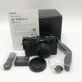 富士フイルム(FUJIFILM) デジタルカメラ X100Ⅵ ブラック X100Ⅵ-B JP 日英二言語モデル