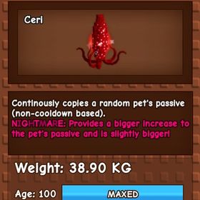 庭を成長させる ナイトメア変異 Ruby Squid | ロブロックス(ROBLOX)のアカウントデータ、RMTの販売・買取一覧