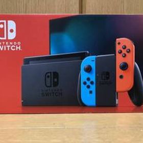 即決! 2019年製 新型 Nintendo Switch ニンテンドースイッチ 本体 画面保護フィルム付き