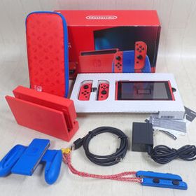 任天堂 Nintendo Switch マリオレッド×ブルーセット HAD-S-RAAAF(JPN) 4902370546064 店舗印あり 欠品物あり 中古 D868