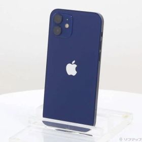 〔中古品〕 iPhone12 64GB ブルー MGHR3J／A SIMフリー【269】