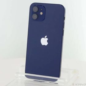 〔中古品〕 iPhone12 64GB ブルー MGHR3J／A SIMフリー【262】