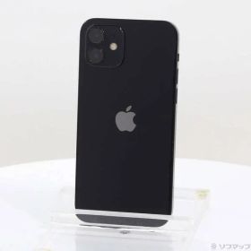 〔中古品〕 iPhone12 128GB ブラック MGHU3J／A SIMフリー【352】