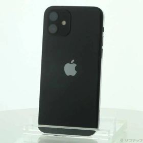 〔中古品〕 iPhone12 128GB ブラック MGHU3J／A SIMフリー【348】