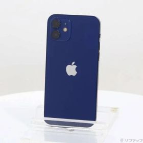 〔中古品〕 iPhone12 128GB ブルー MGHX3J／A SIMフリー【348】