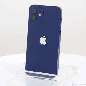 〔中古品〕 iPhone12 128GB ブルー MGHX3J／A SIMフリー【297】