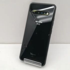 【中古】LG電子 docomo 【SIMロック解除済み】 LG V60 ThinQ 5G ザ ブラック 8GB 128GB L-51A【秋葉5号】保証期間１ヶ月【ランクC】